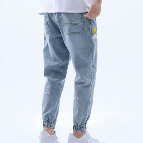 New Loose Men Jeans Male Trousers Simple Design High Quality Cozy All-match Students Daily Casual Straight Denim Pants S-5XL 3