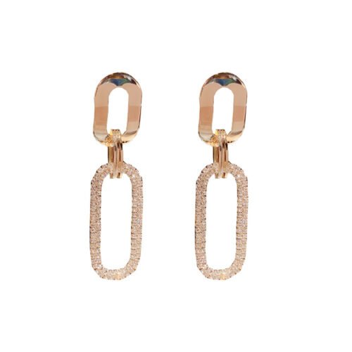 New Women's Earrings Korean Stud Earrings for Women Vintage Pearl Dangle Drop Gold Earring Set 2021 Trend Earings Female Jewelry 5
